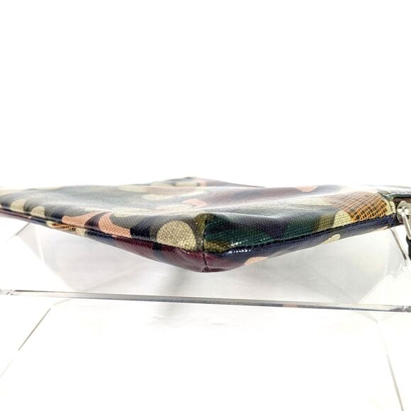 Fossil Key-Per Zipper Tablet iPad Makeup Case 8.5” X 10” Coated Canvas Floral - Picture 11 of 12